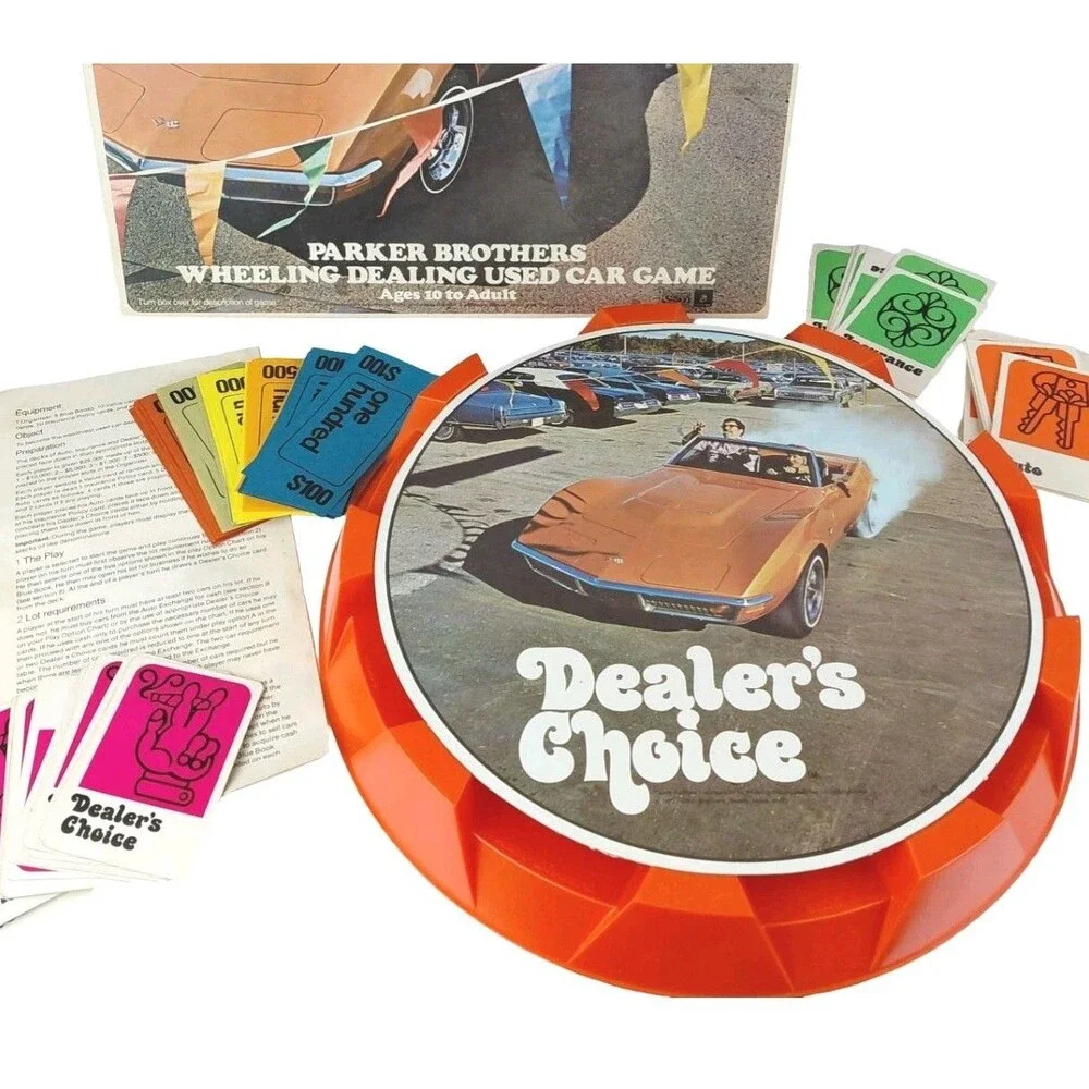 Parker Brothers 1972 parker